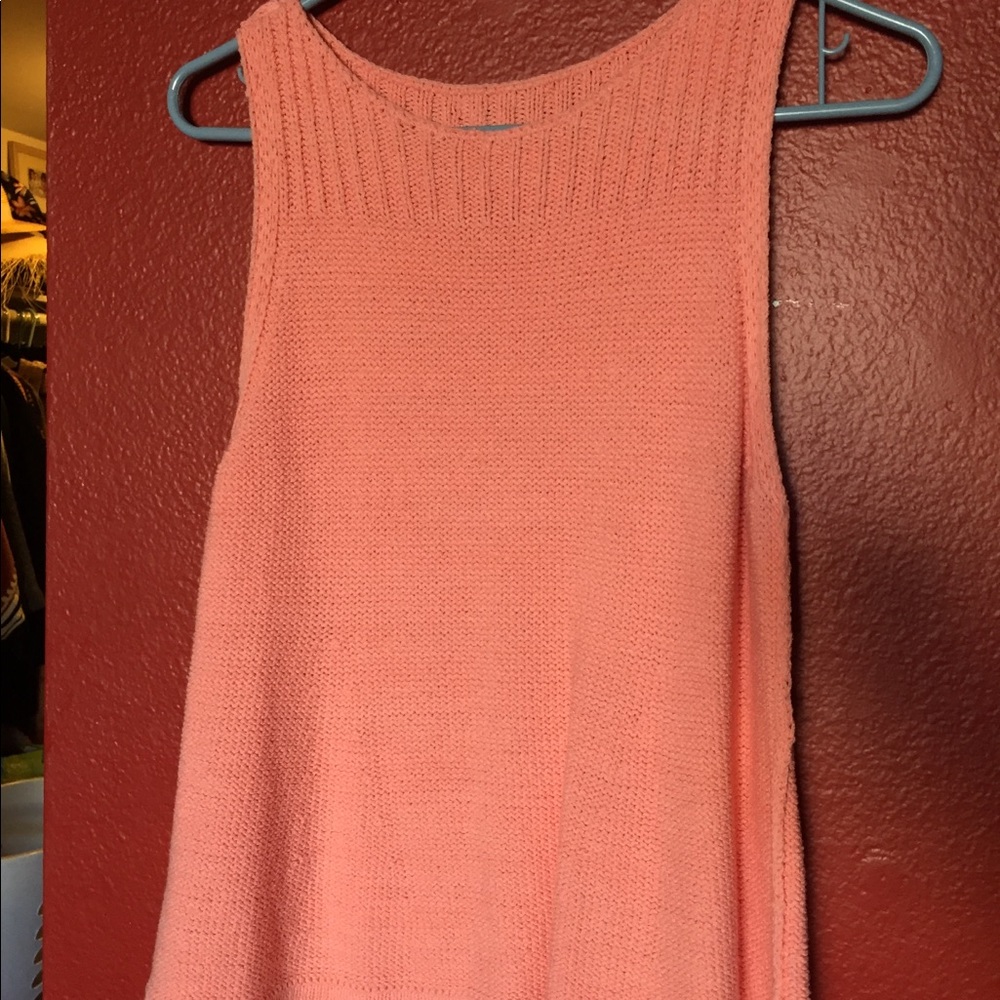 Hot pink madewell top